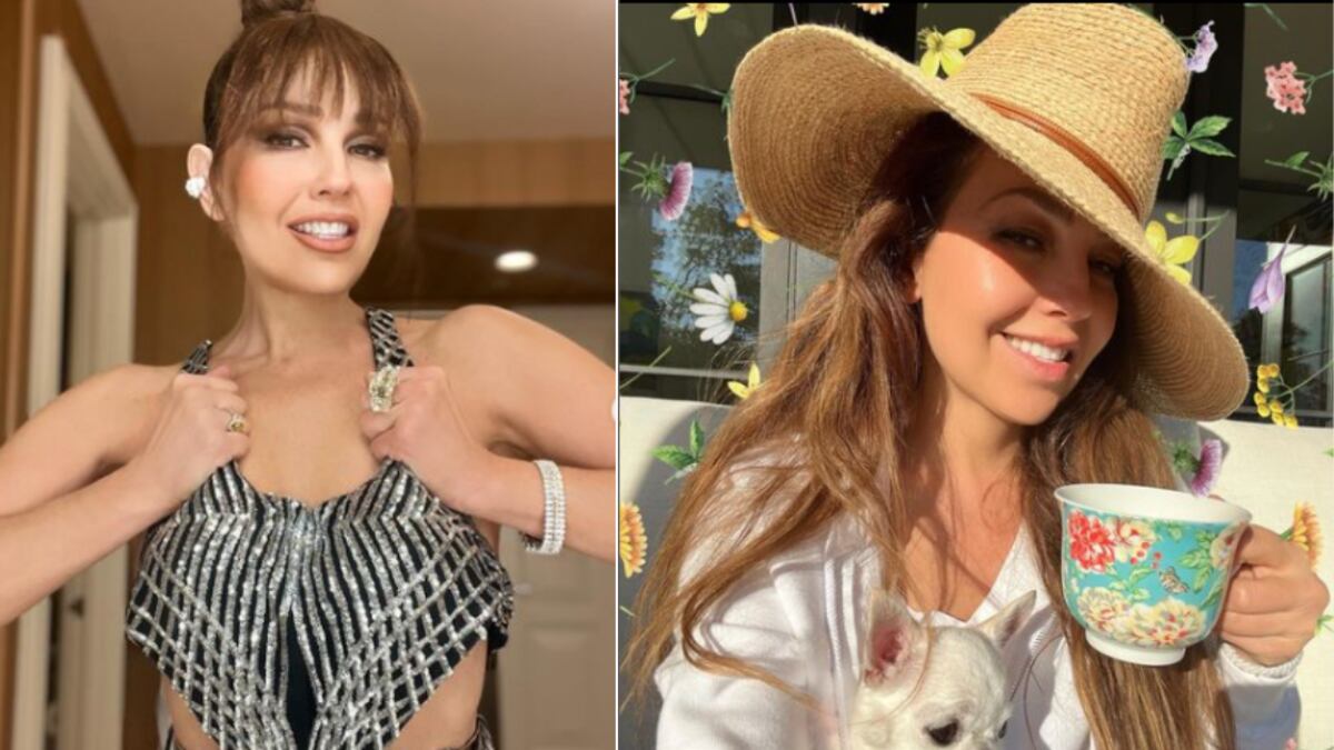Thalía se mantiene muy activa en sus redes sociales.