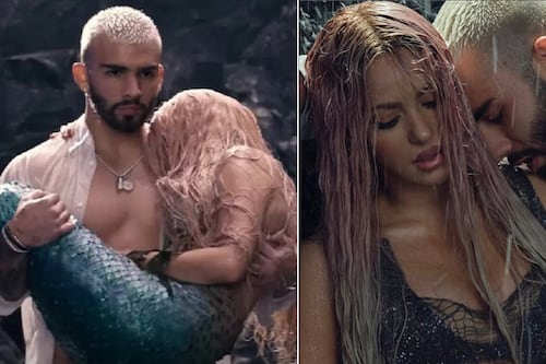 “Me estoy mojando toda”: video de Shakira junto a Manuel Turizo encendió las redes sociales