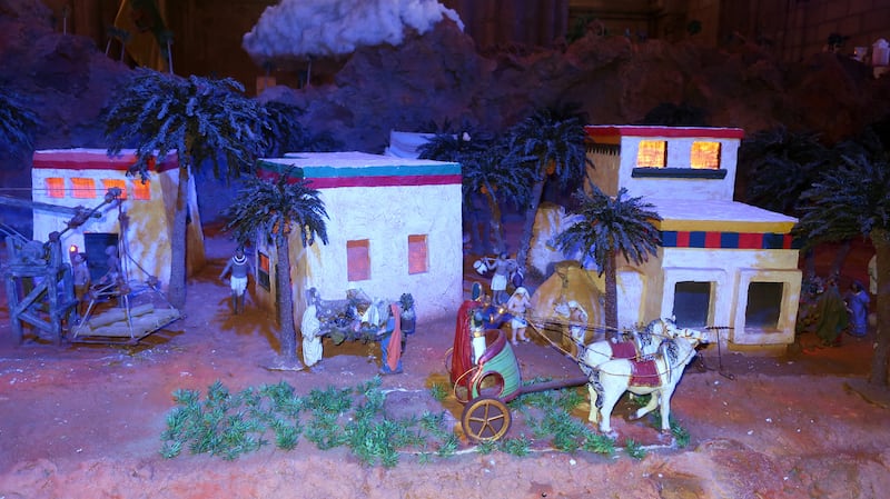 El pesebre "más grande de Sudamérica" en Quito