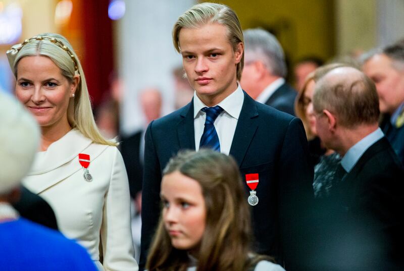 Fotogafía de archivo de Marius Borg Høiby junto a su madre, la princesa Mette-Marit de Noruega. EFE/EPA/VEGARD WIVESTAD GROTT NORWAY OUT[NORWAY OUT]