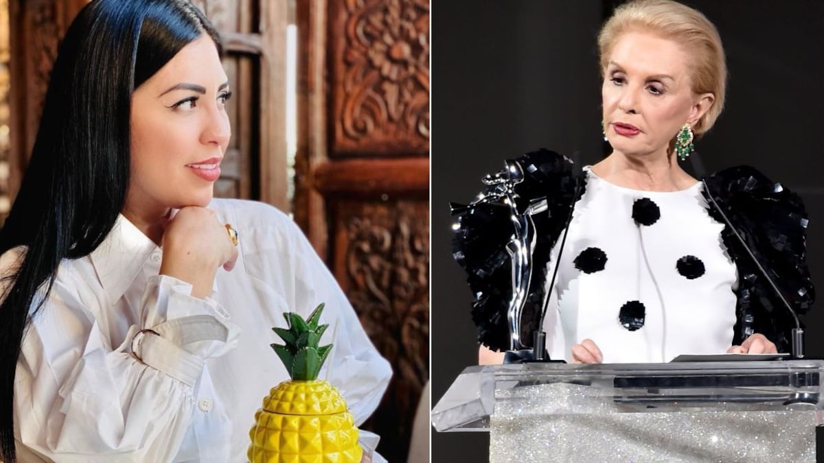 Con atrevidas prendas, la mamá de Christian Nodal desafía las reglas de Carolina Herrera.