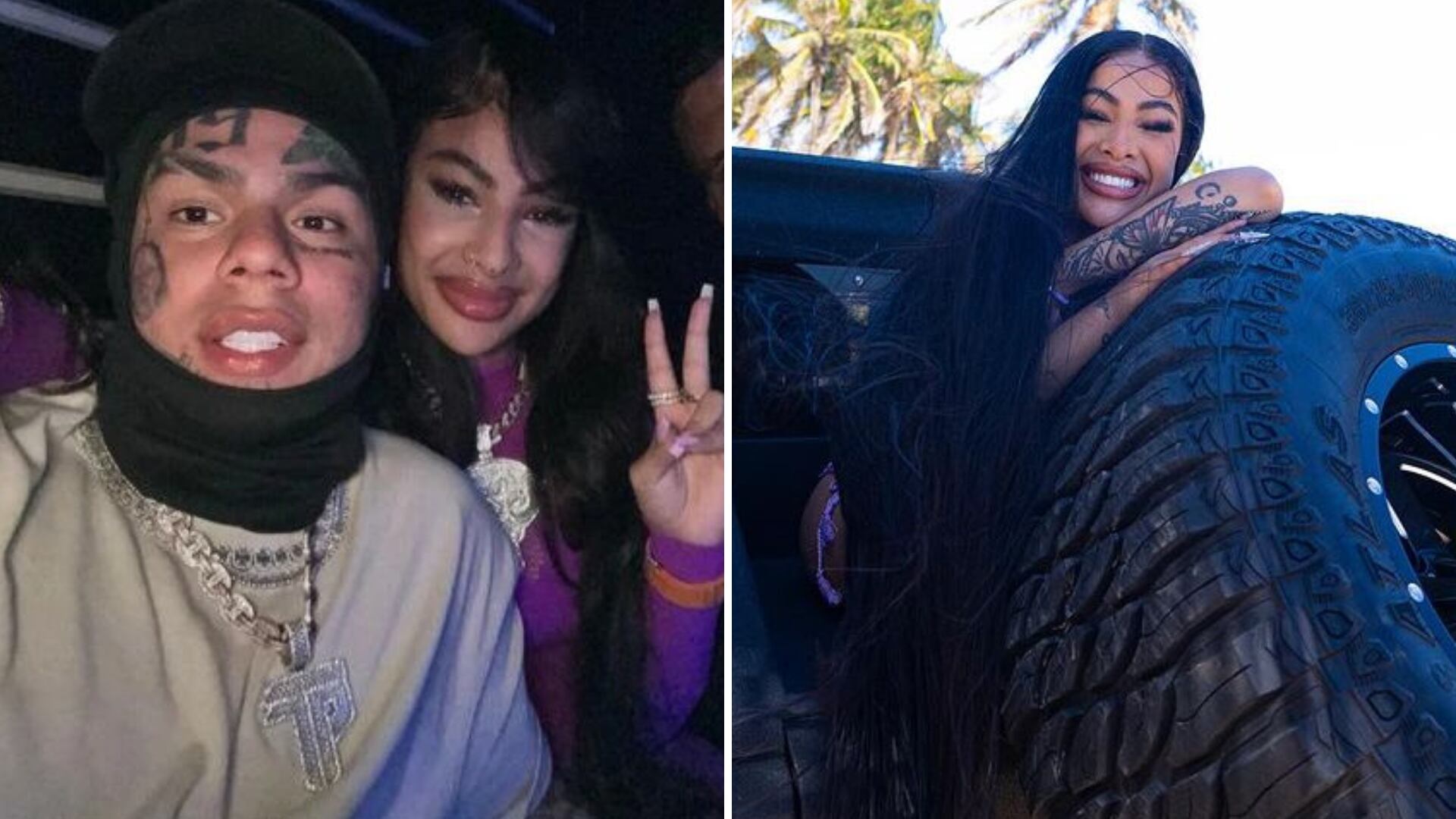 Yailín la más viral se habría casado en secreto con su pareja, el rapero Tekashi, tras varios episodios de violencia, que los dejaron tras rejas a ambos.