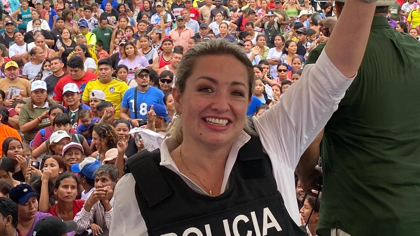 Cristina Carrera, candidata a la Vicepresidencia del Ecuador
