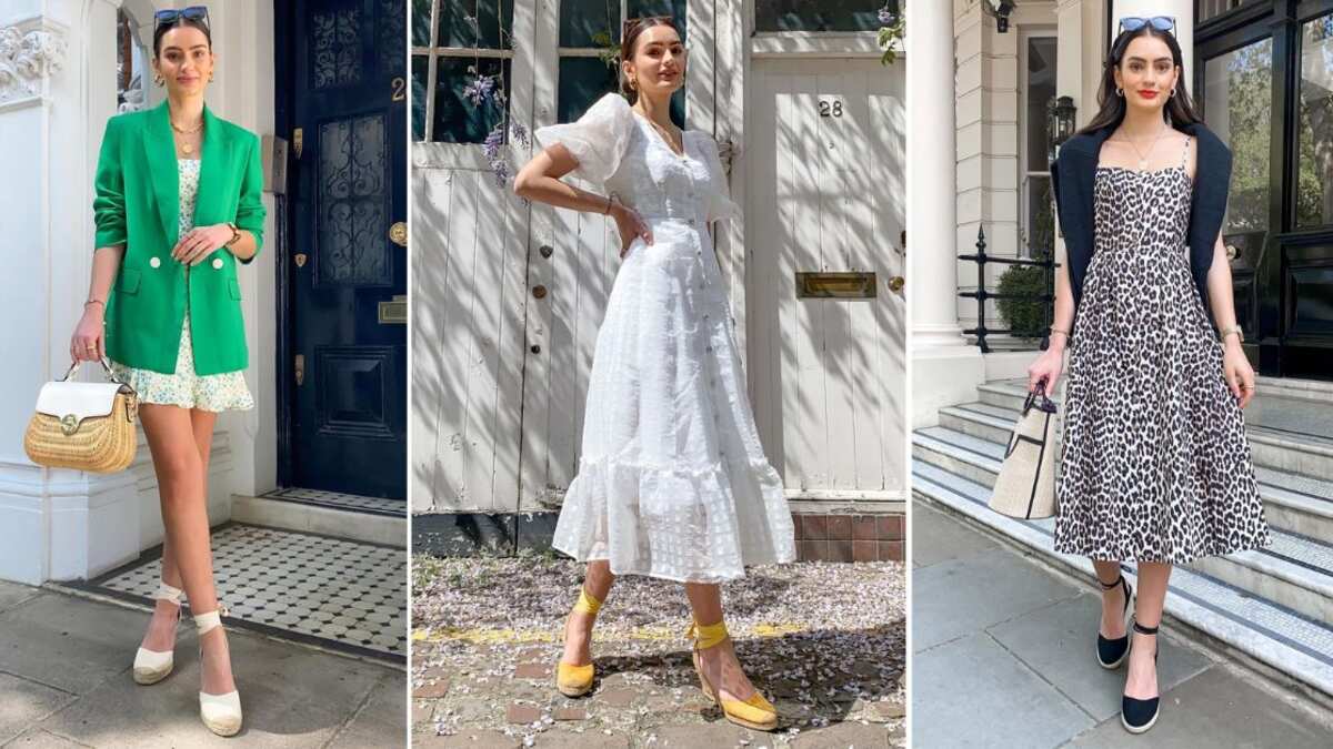 La combinación de vestidos con alpargatas es infalible para triunfar en la primavera-verano