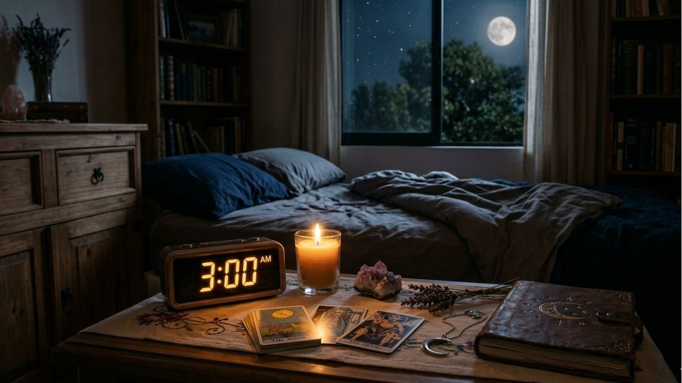 Despertarte a las 3 a.m. podría ser brujería