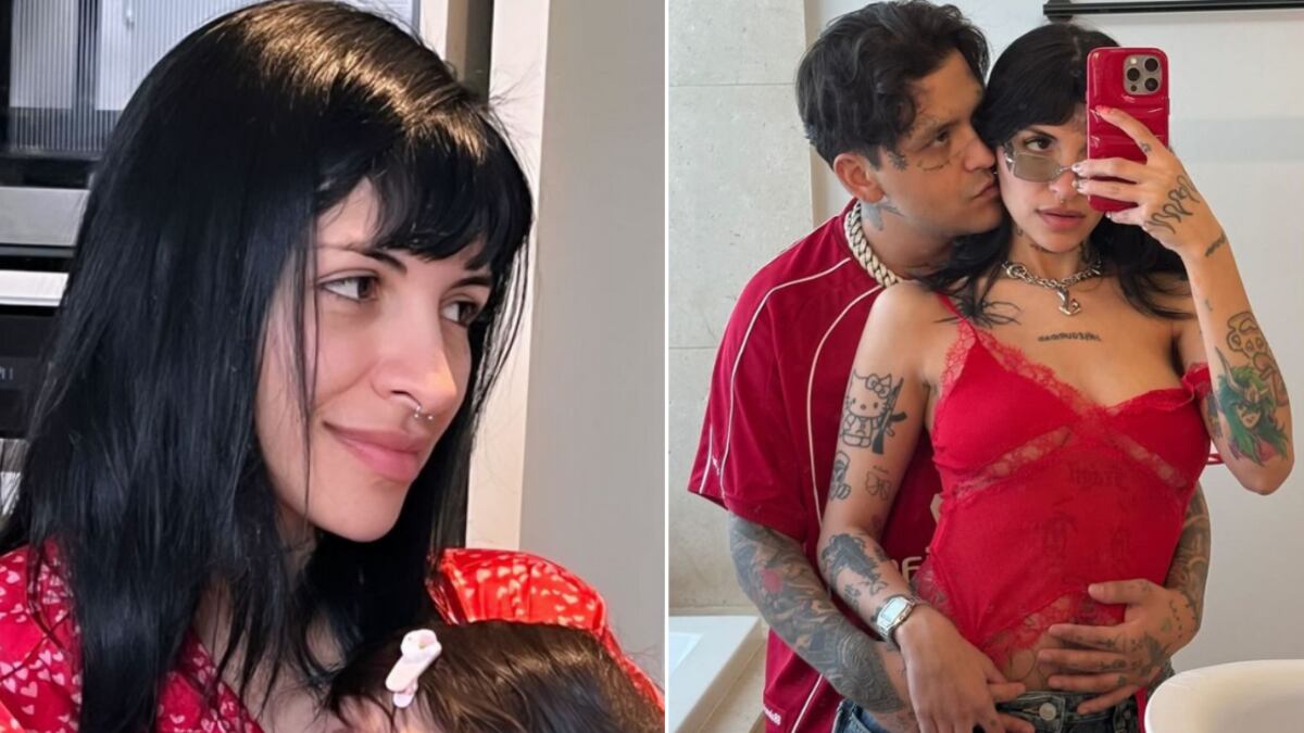 Cazzu enternece con foto de Inti