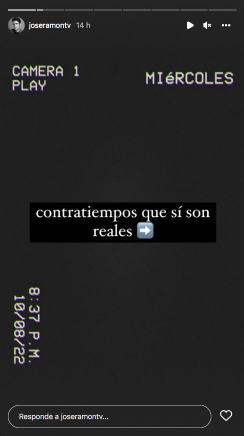 Captura de pantalla post de Instagram.