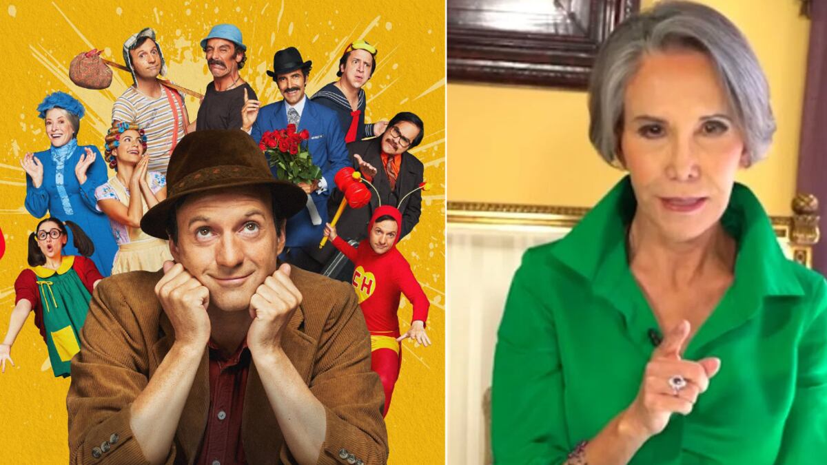 Así reaccionó Florinda Meza al estreno de ‘Chespirito: sin querer queriendo’.