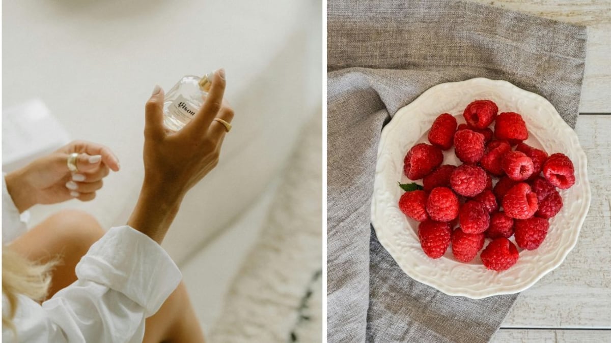 Los perfumes con olor a frambuesa son perfectos para llevar en cualquier temporada