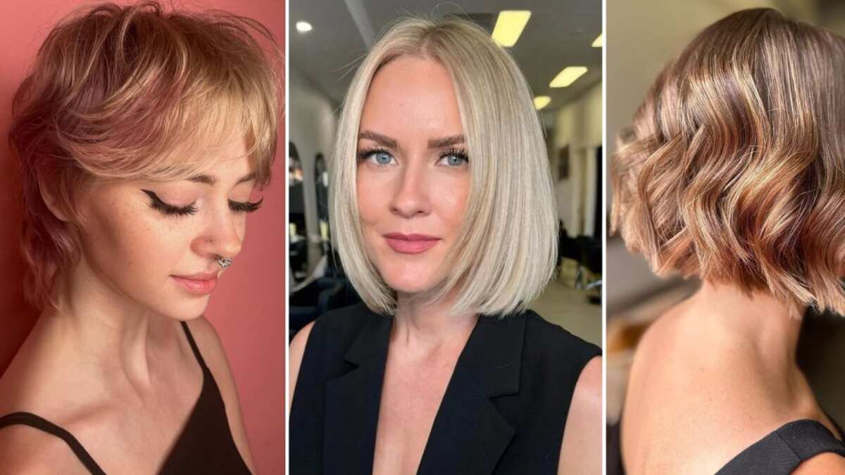 Los cortes de cabello corto son perfectos para refrescar el look si tienes 40 o 50