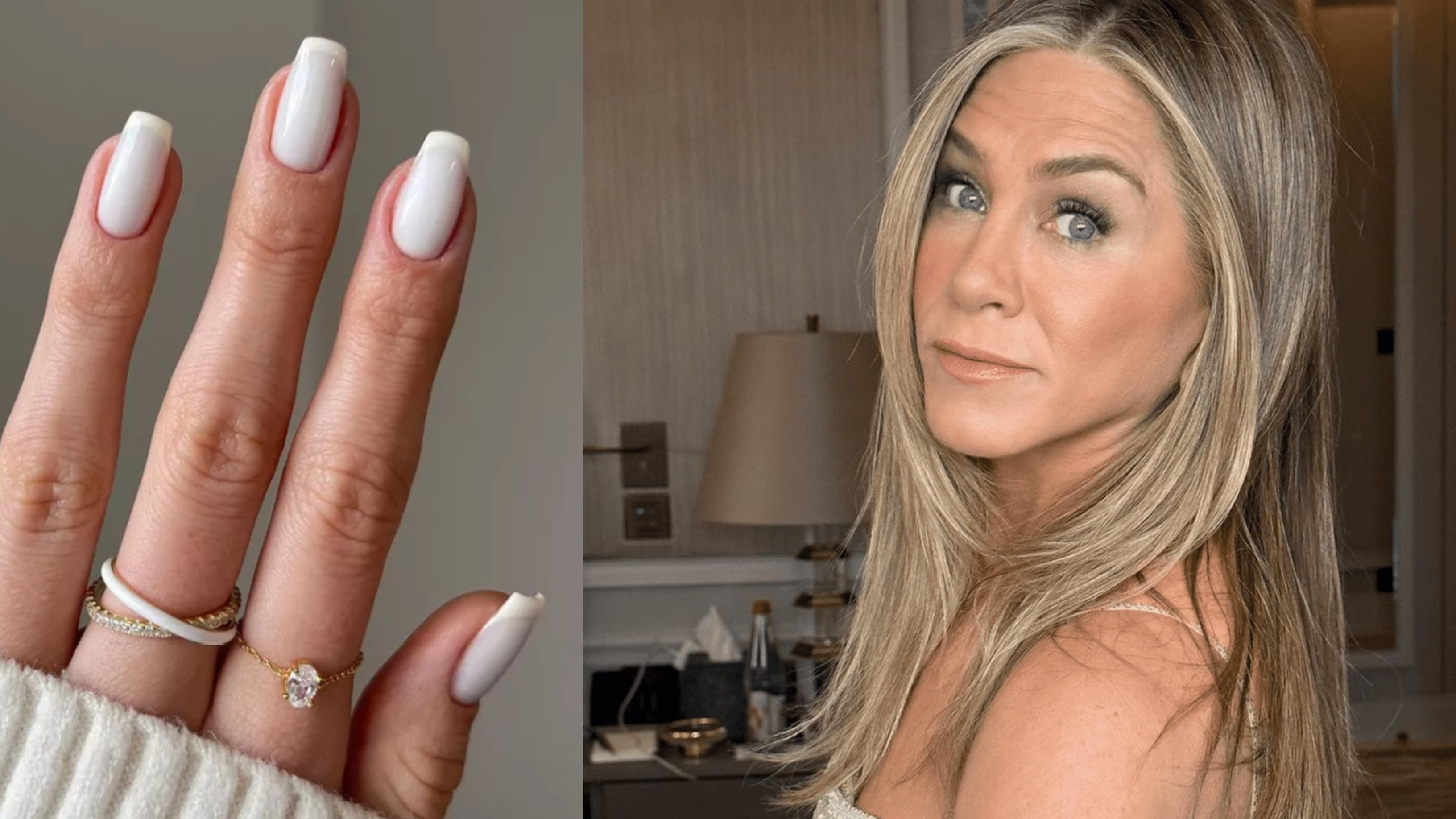 Uñas milky french