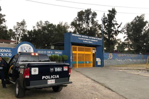 UNAM confirma muerte de alumna baleada dentro del CCH Oriente