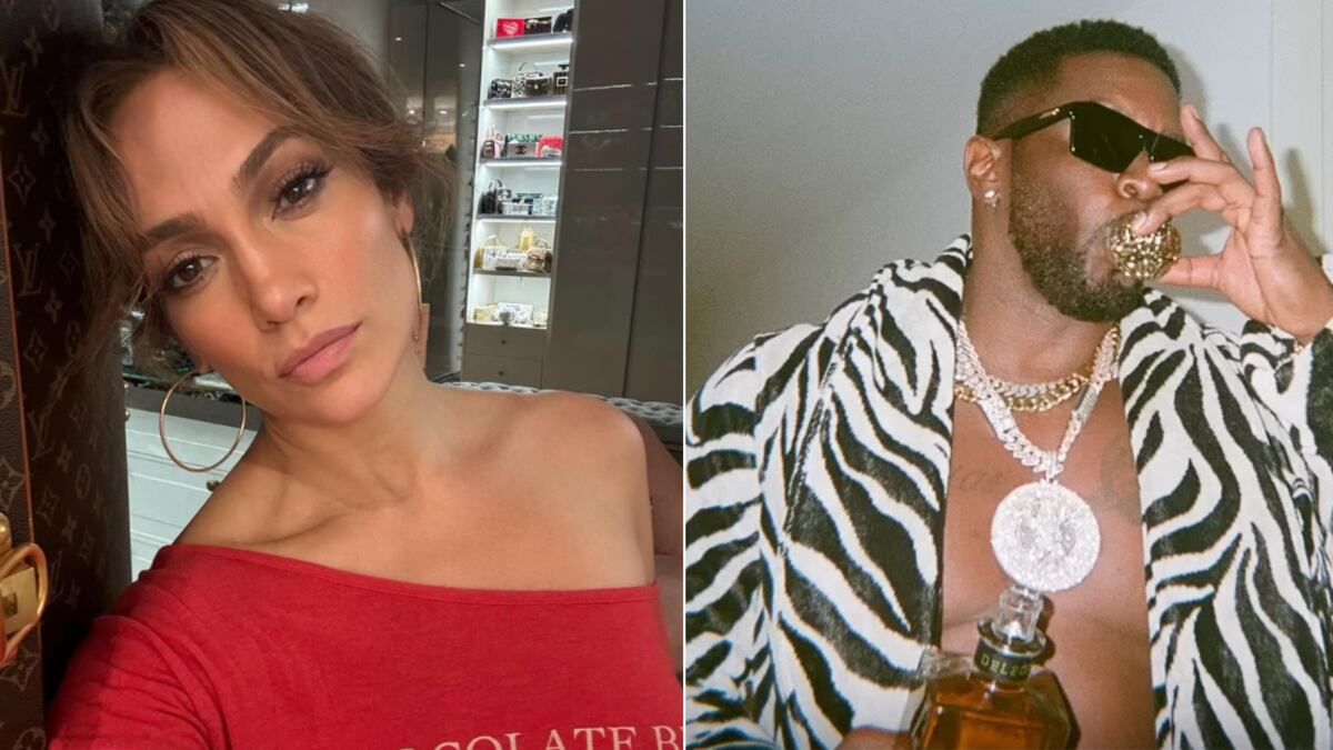 Esta fotografía dejaría ver más de la relación que Jennifer Lopez y Sean Diddy Combs tuvieron hace unas décadas.