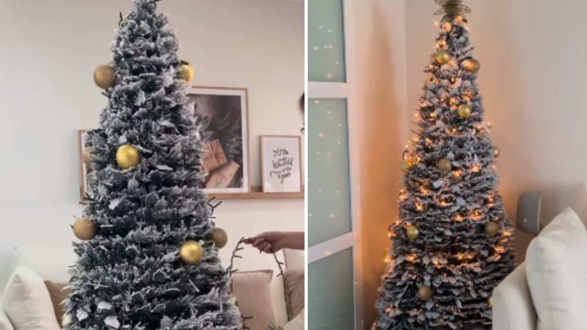 Árbol de Navidad plegable