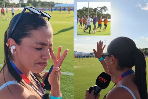 El “hola” de Cristiano Ronaldo que hizo llorar a una periodista colombiana