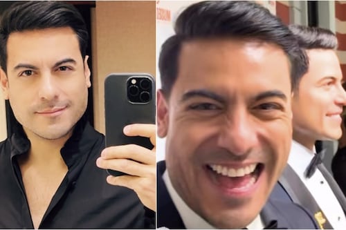 “Se enamoró de sí mismo” Carlos Rivera presume a su “clon” y sorprende a todos con su belleza
