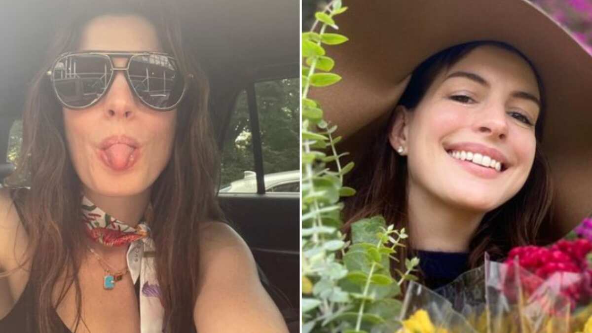 Las fotos de Anne Hathaway sin maquillaje que prueban que así también somos hermosas