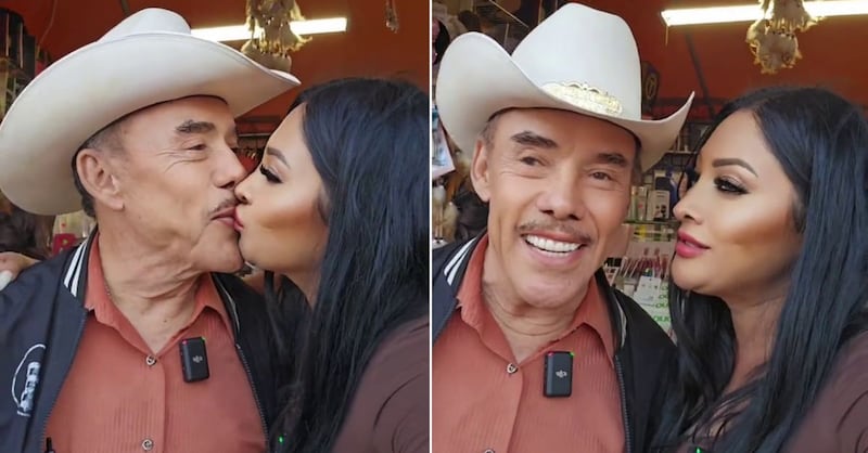 Don Pedro Rivera está muy enamorado de su novia, Nataly Rodríguez