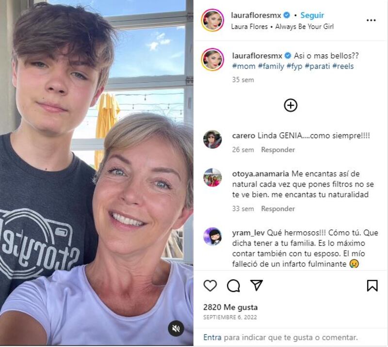 Hijos de Laura Flores