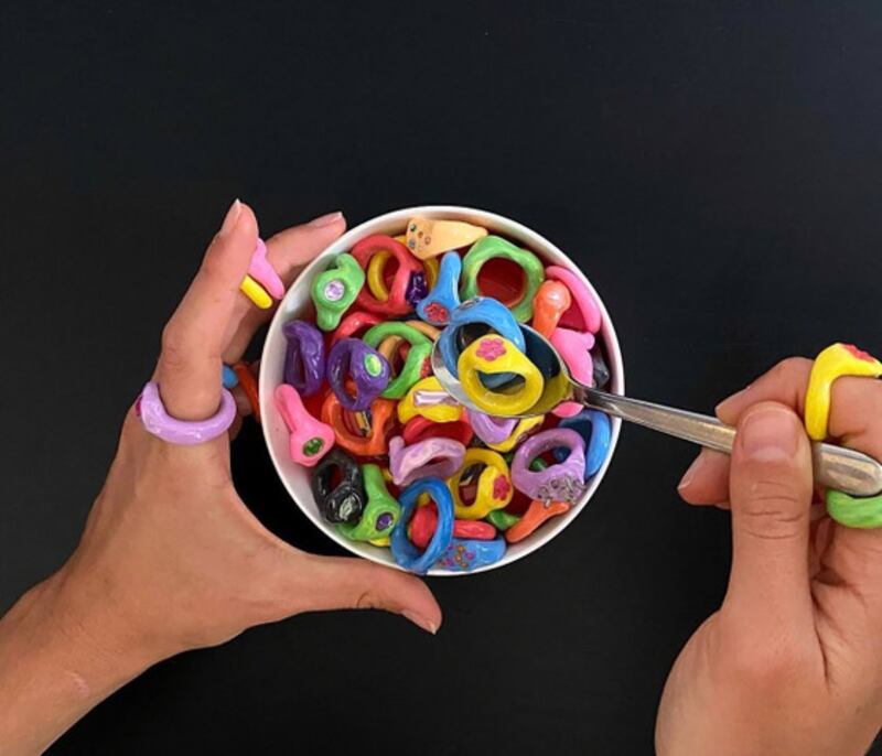 Anillos 'Blobb'