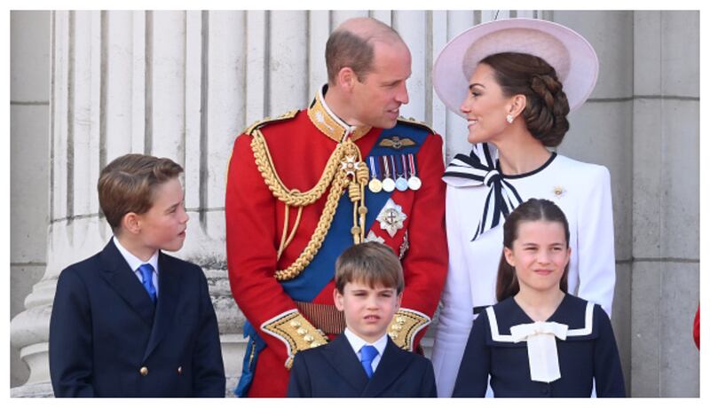 Kate Midddleton y su familia