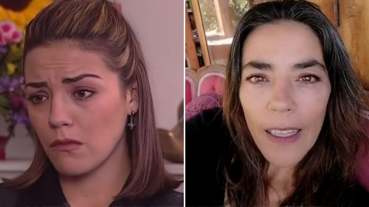 Sandra Reyes en 'Pedro, el escamoso' y en la actualidad