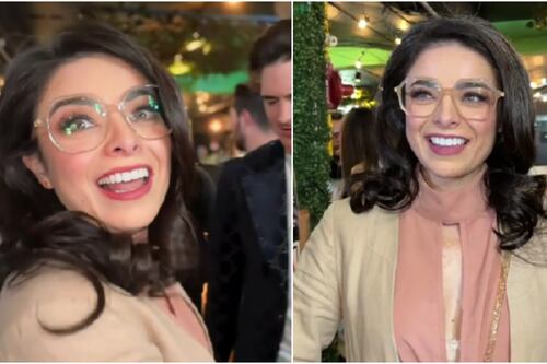 Mientras Violeta Isfel hace realidad sueño de conocer a su ídolo, la tunden por no hablarle en inglés