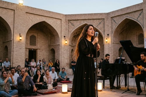 Irán condena a 74 latigazos a la cantante Parastoo Ahmadi por aparecer sin velo en video de YouTube