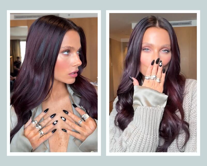 ¿Qué son las uñas ‘dark feminine’?