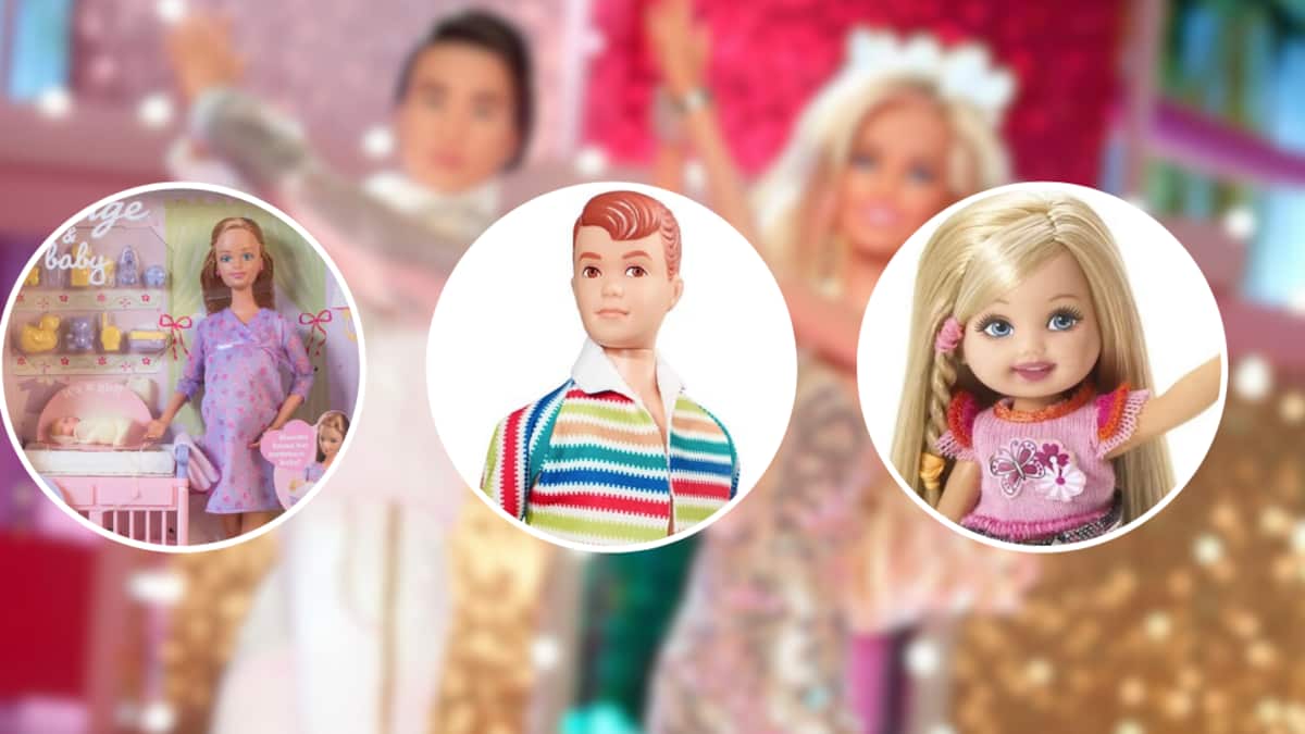 Personajes de Brbie que fueron descontinuados