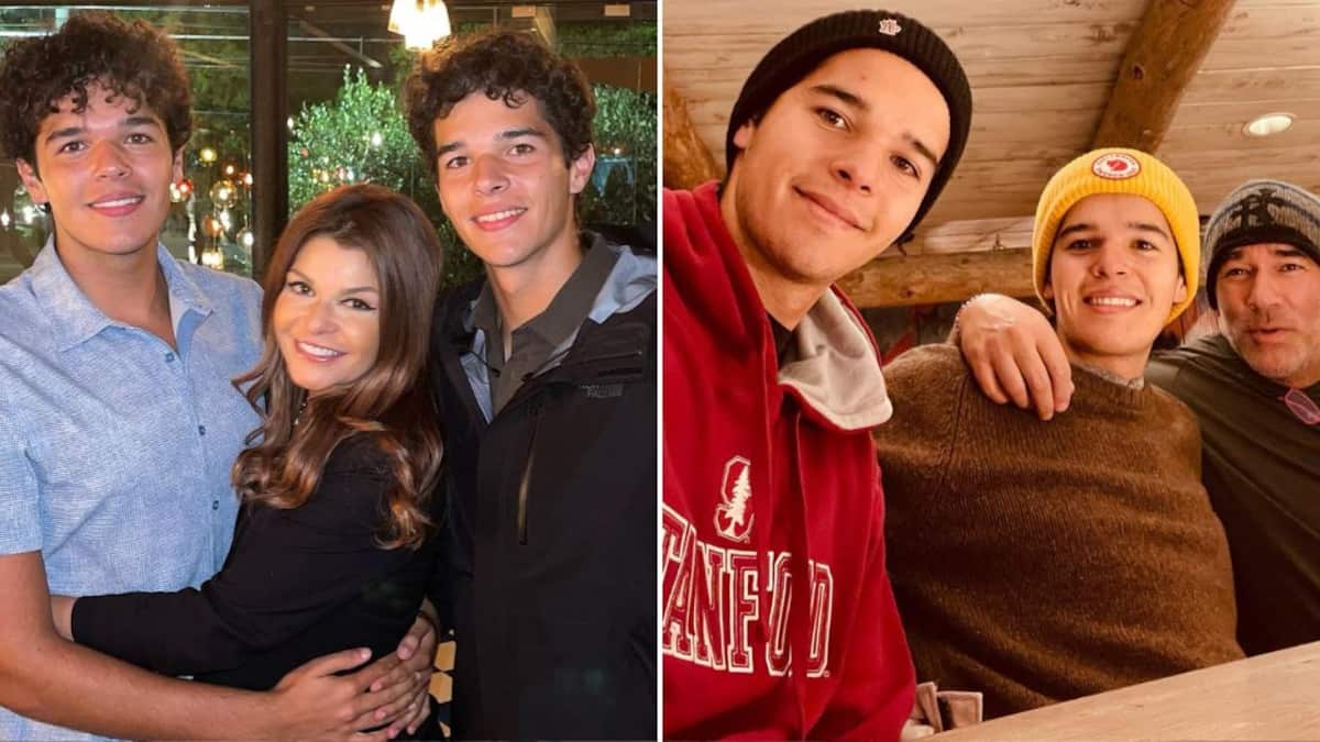 Los gemelos de Itatí Cantoral y Eduardo Santamarina son muy parecidos a su padre