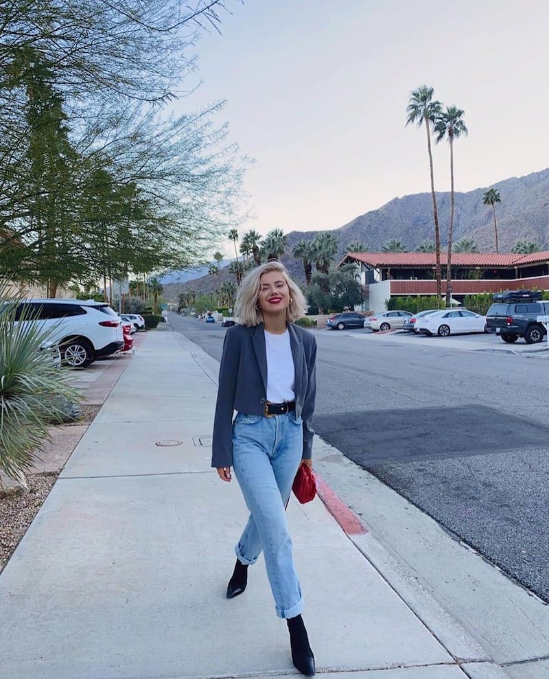 Cigarette jeans y botines