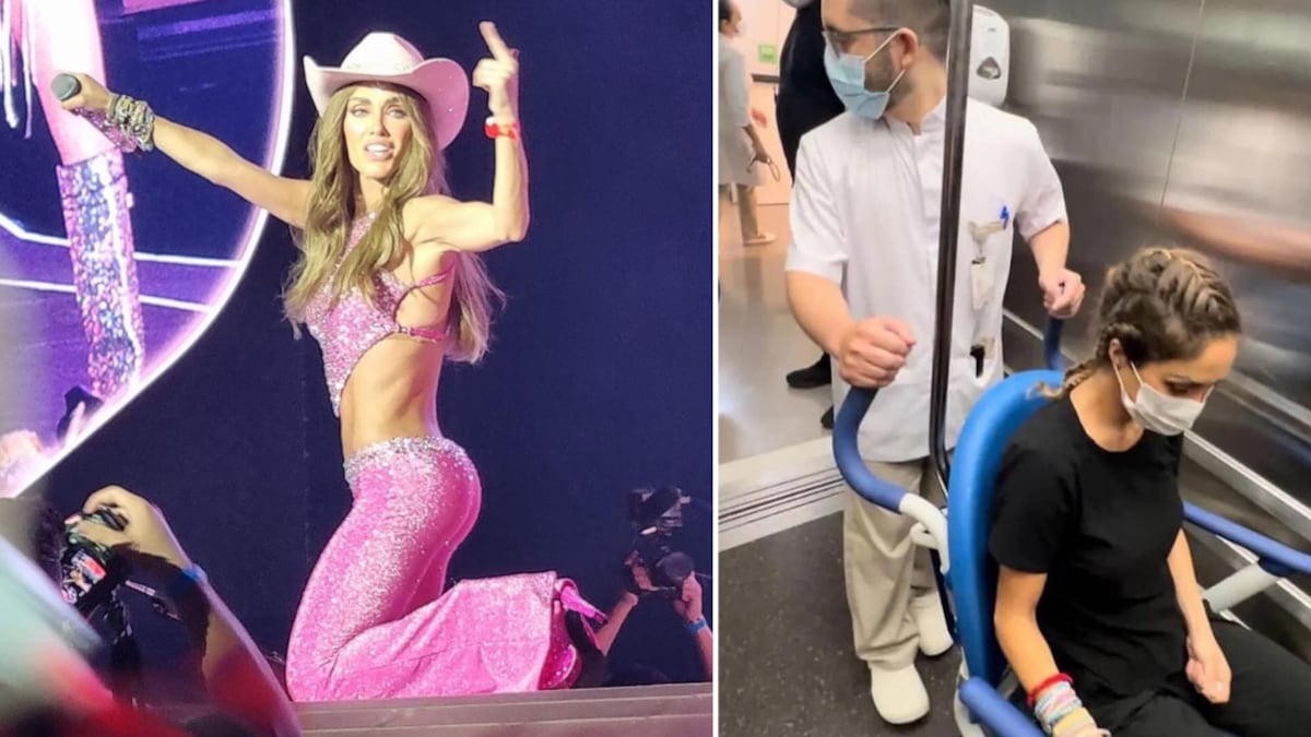 El pasado viernes Anahí tuvo que abandonar uno de sus conciertos en Brasil debido a una severa y dolorosa infección.