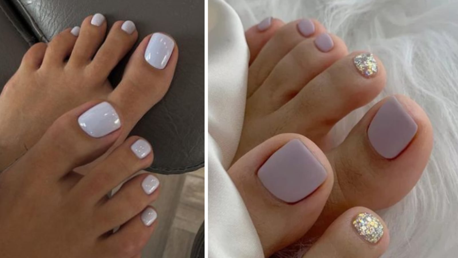 Diseños de uñas para pies