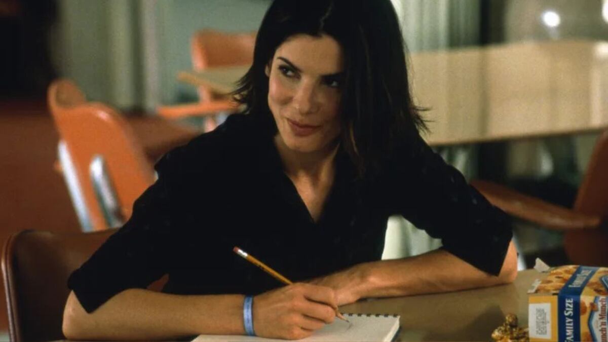 Escena de Sandra Bullock en 28 días