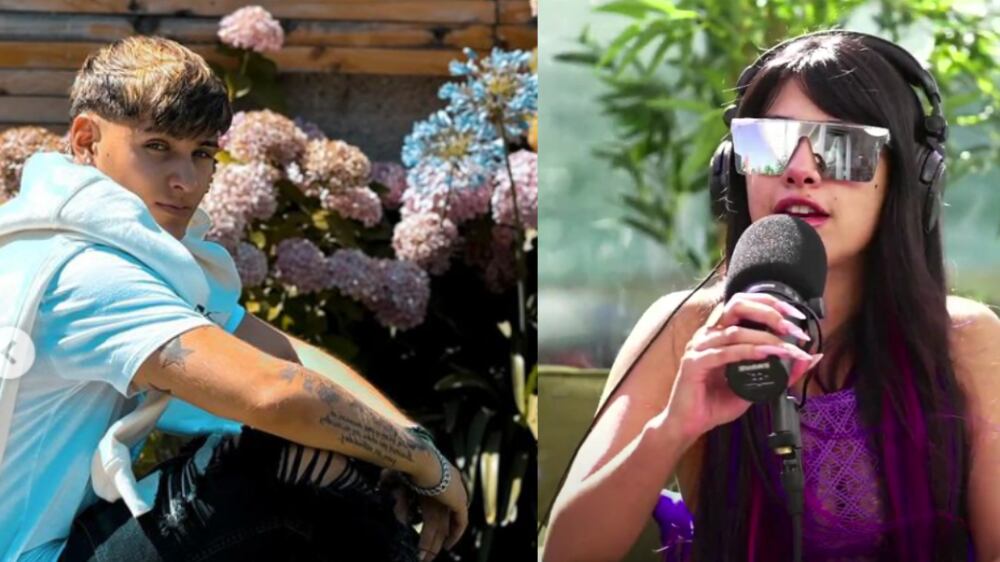 Eskarcita y Hans | Fuente: Díaz en Viña e Instagram