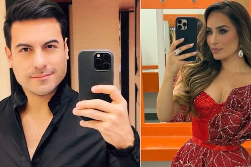 “¿Qué está pasando?”: Carlos Rivera posó junto a su hijo, León pero un detalle causó debate en redes