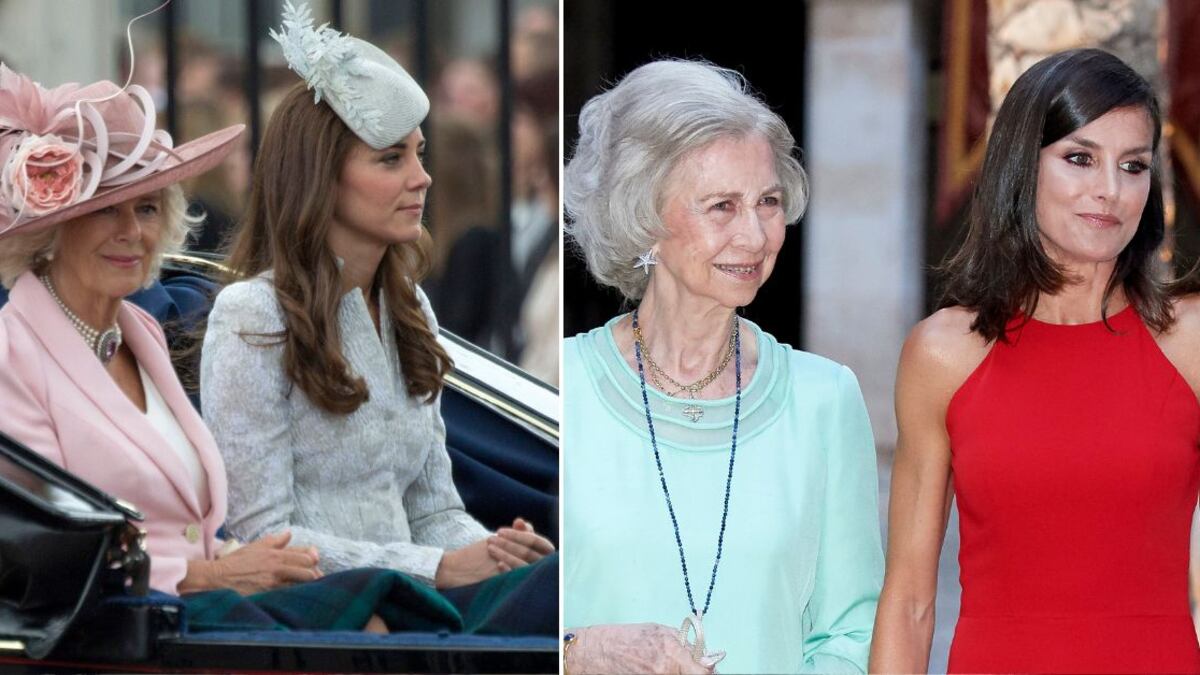 Kate Middleton, Camilla Parker, Sofía de Grecia y Letizia Ortiz han protagonizado desaires entre ellas