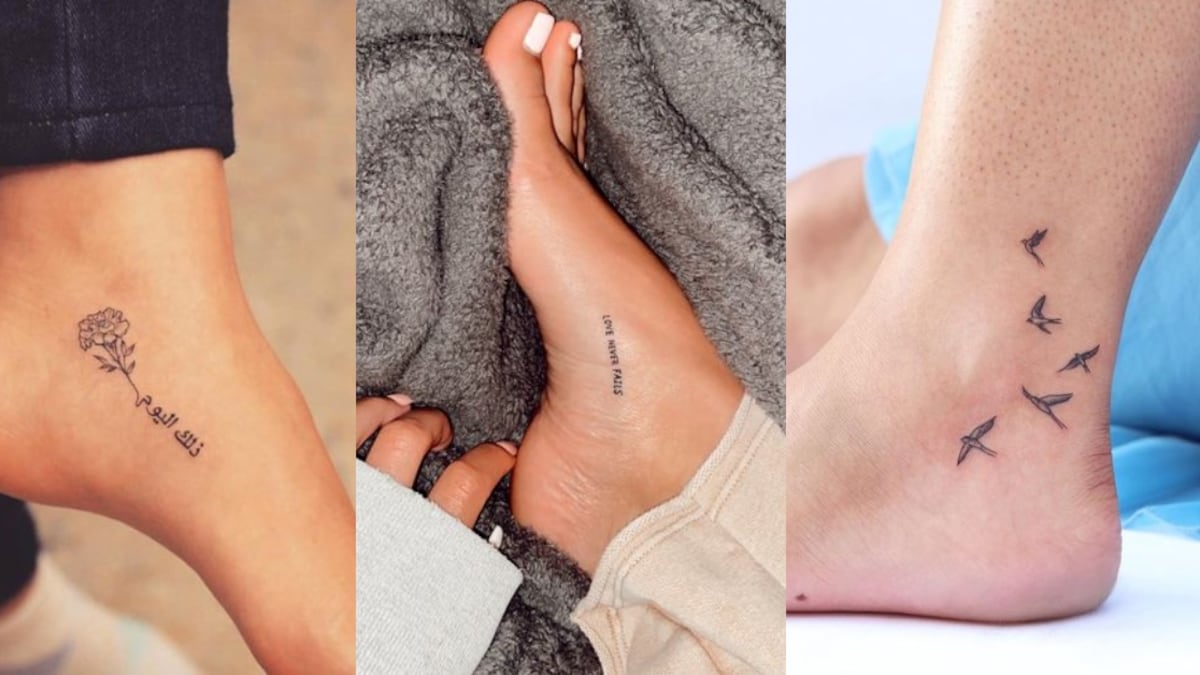Tatuajes en los pies para mujeres