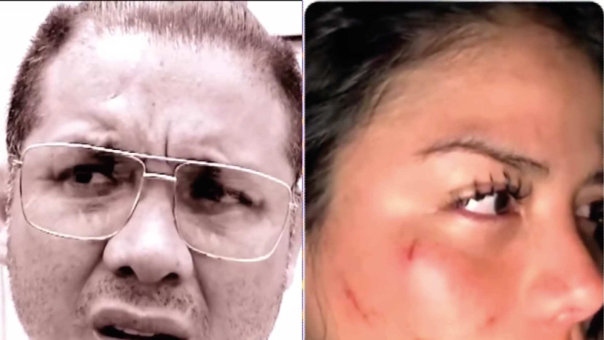 Carlos José Matamoros y 'La Puchys'