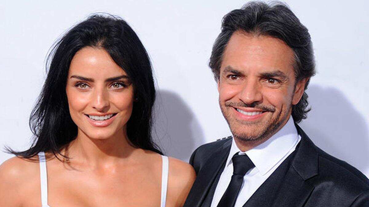 Aislinn Derbez y Eugenio Derbez