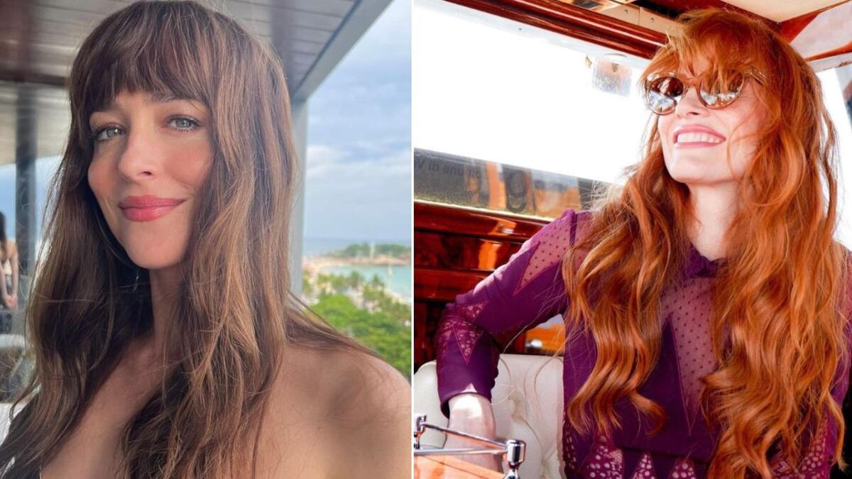 El 'bottleneck fringe' estuvo de moda hace unos años y ahora vuelve con todo a ser tendencia