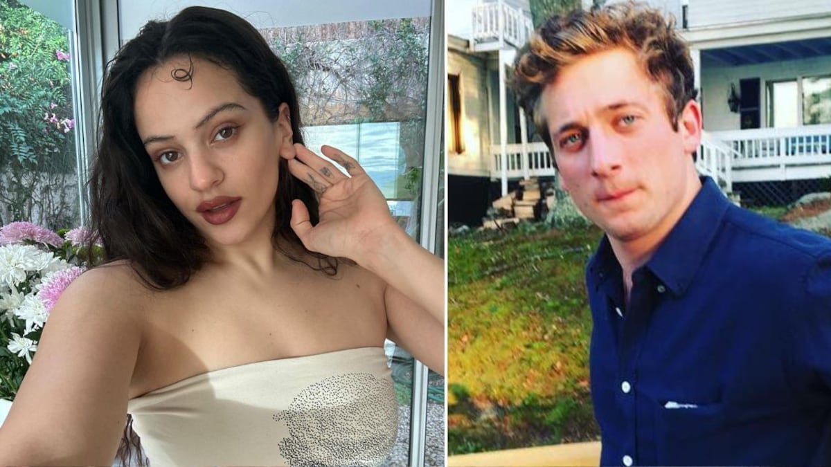 Rosalía y Jeremy Allen White supuestamente estarían en una relación sentimental