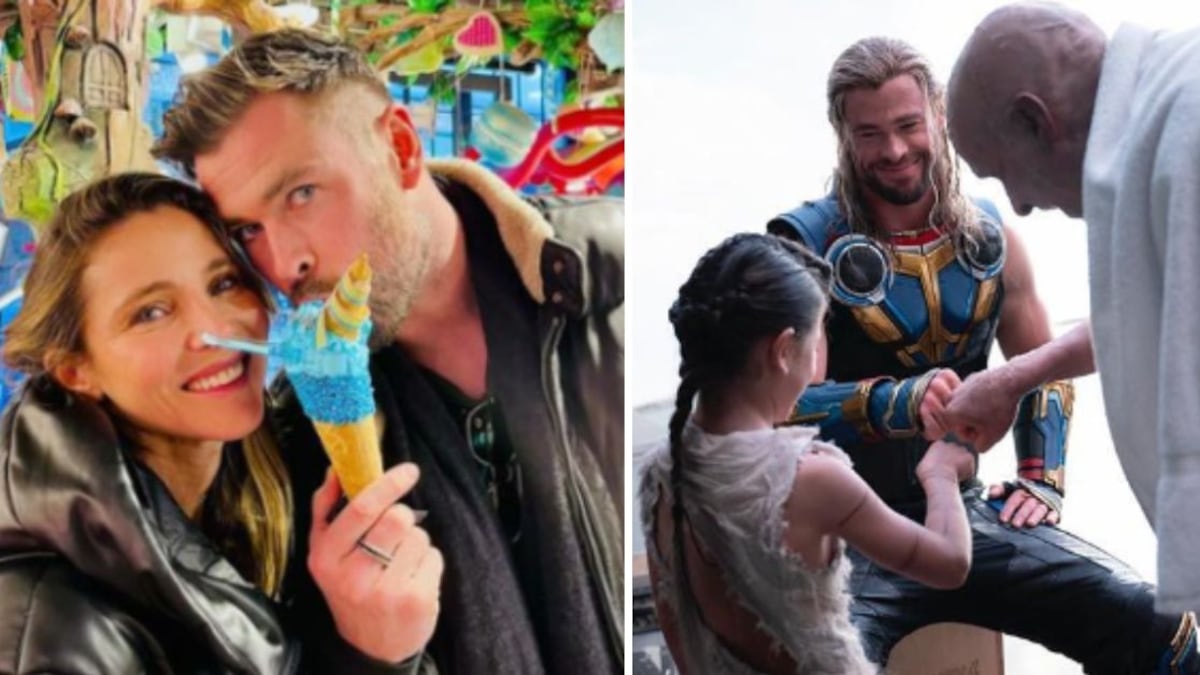 Chris Hemsworth y Elsa Pataky hijos