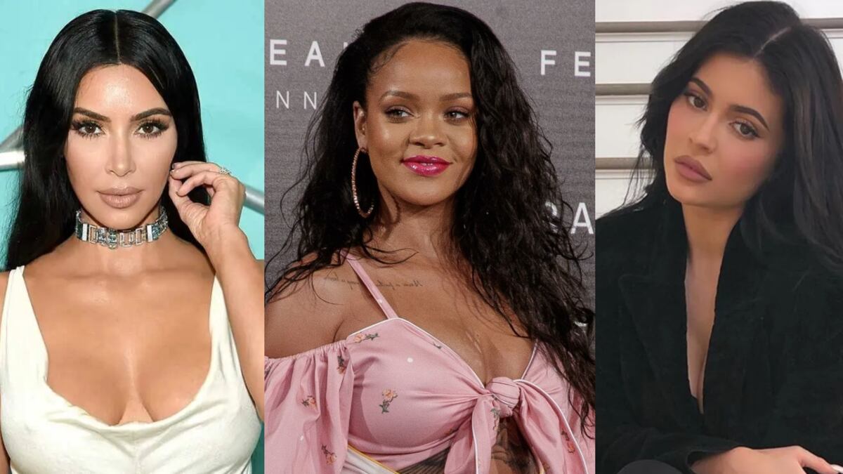 Rihanna, Kim Kardashian y Kylie Jenner son parte de las famosas más multimillonarias del mundo
