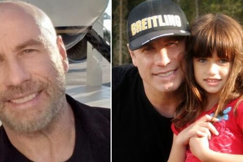 La hija de John Travolta muestra gran estilo en evento de moda, pero esto se roba la atención