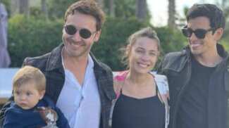 Benjamín Vicuña, Pampita y Guillermo Ardohain