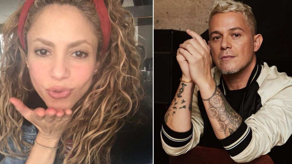 Shakira y Alejandro Sanz