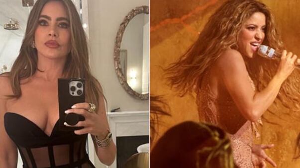 Sofía Vergara y Shakira baile