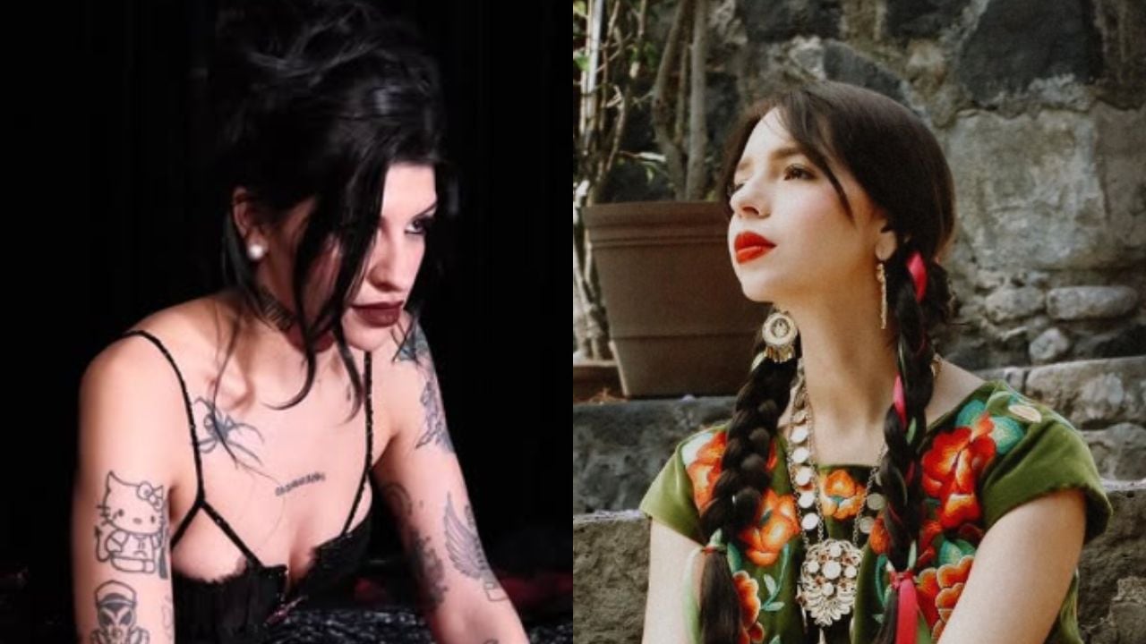 Cazzu y Ángela Aguilar